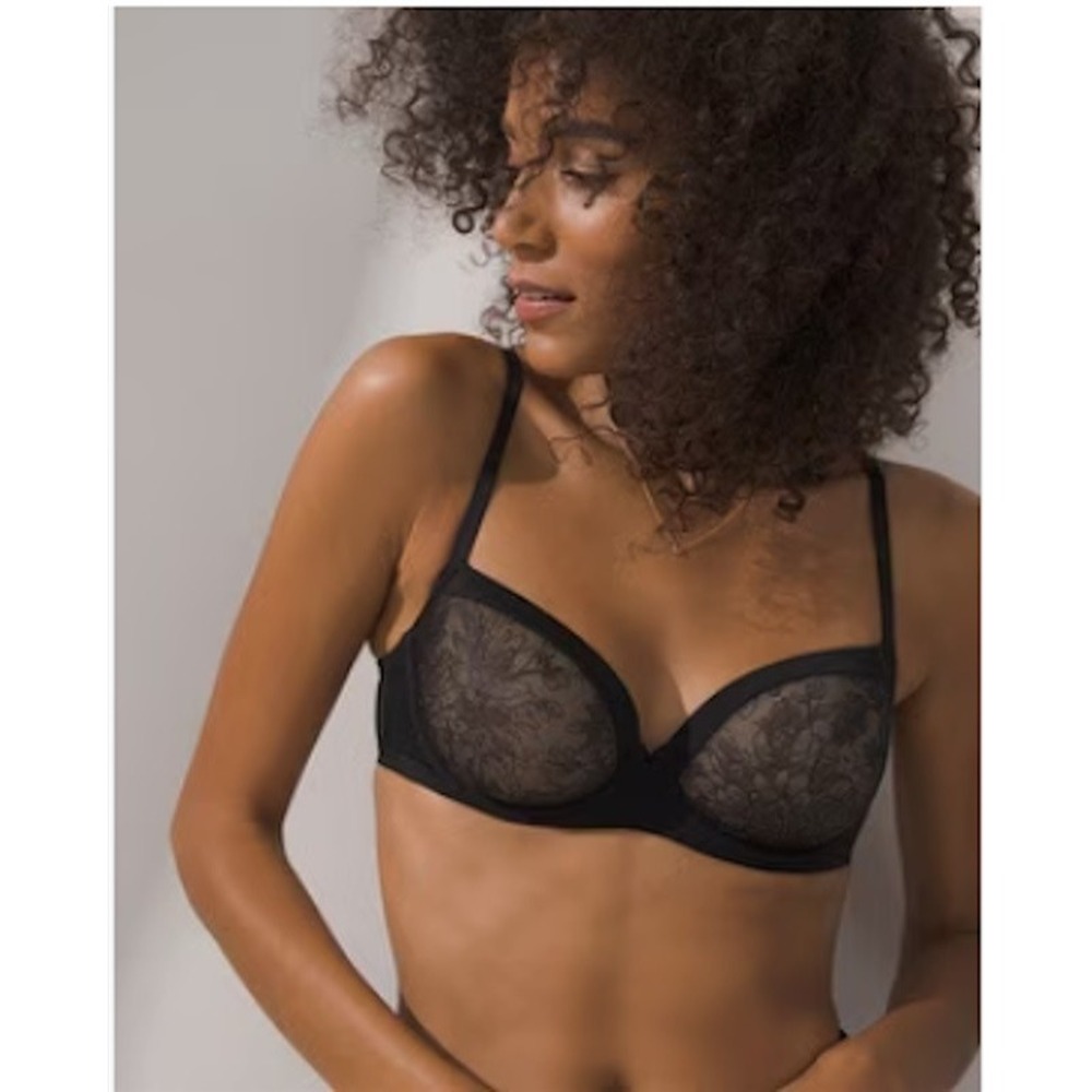NWOTD Soma 36A Lightest Lift Demi Black Underwire 132133